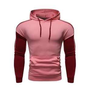 OEM Fashion <b>Hoodie</b> Blank Streetwear Men's Slim Fit Long Sleeve Hooded Sweatshirt <b>Fleece</b> <b>Hoodies</b> - Product Image 1