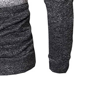 Basiques haute qualité Spandex/Polyester coupe régulière à capuche épais polaire goutte épaule personnalisé hommes sweats à capuche printemps impression numérique - Product Image 6