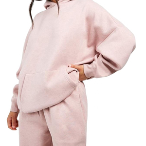 El chándal Jogger para mujer hecho de tela de mezcla de algodón transpirable proporciona comodidad durante el ejercicio y el uso diario - Product Image 3