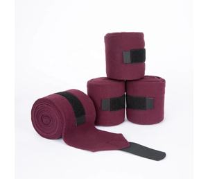 Nouveau design Bandages en molleton confortable pour l'équitation Enveloppe de polo en molleton doux Équipement équestre pour chevaux - Product Image 1