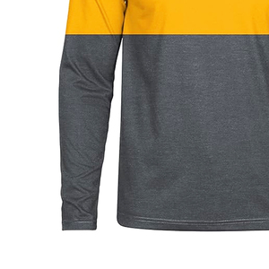 Camiseta de Manga Larga de Algodón para Hombre, Nueva Moda, Precio Económico OEM, Calidad Superior, Logotipo/Colores Personalizados, Camiseta de Manga Larga de Algodón de Tendencia - Product Image 4