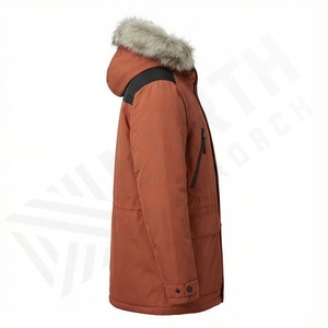 Parka classique, veste d'hiver légère, manteau isolé, vêtement thermique chaud, protection contre la neige, vêtement respirant, équipement robuste - Product Image 3