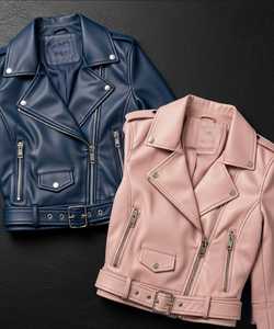 Chaqueta de piel de vaca personalizable de alta calidad Logo Estilo vintage Tela vaquera Liso teñido Cremallera Invierno Servicio OEM disponible - Product Image 1