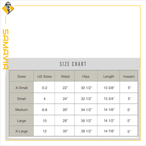 SAMAVIA Pantalones cortos de compresión de Yoga de cintura alta Control de barriga Ropa de calle sexy para damas Fitness y correr con decoración de bolsillo - Product Image 4