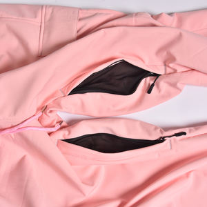 Pantalon de ski d'hiver pour femmes en nylon 100% personnalisé OEM 202 5RST grande taille imperméable respirant coupe-vent fermeture éclair Streetwear - Product Image 4