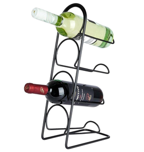 Soporte de exhibición de agua de botella de bebida de Metal de calidad duradera soporte de metal decorativo para utensilios de cocina más vendido - Product Image 1