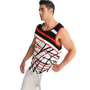 Nueva Llegada, Camiseta sin Mangas para Hombre, Estilo Urbano, Tejida en Algodón y Poliéster, Transpirable, Personalizable con Marca Privada, OEM de Alta Calidad - Product Image 4