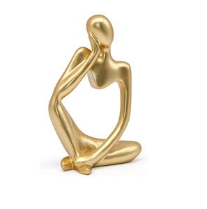 3pcs Décoration de notes de musique Décoration musicale Cadeaux Centre de table Sculpture Statue de piano fabricant Or 7.5 pouces - Product Image 2