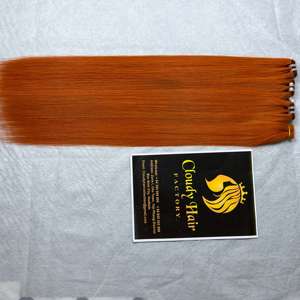 Extensions de cheveux humains vierges vietnamiens, couleur naturelle personnalisée, lisses, en vrac, vente en gros, usine d'extensions de cheveux humains, SOLDES - Product Image 6