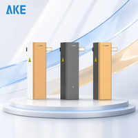 Barrière automatique à bras droit AKE pour contrôle d'accès des véhicules, gestion d'entrée/sortie de stationnement et de péage extérieur