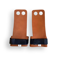 Poignées de main en cuir sans doigts, légères, antidérapantes, avec logo personnalisé, pour entraînement, gymnastique et musculation