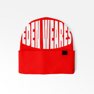 Gorro de algodón 100% de la mejor calidad, gorros de invierno suaves para uso diario con logotipo personalizado, Digital estampado de alta calidad, patrón de playa - Product Image 3