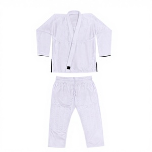 Alta calidad 100% algodón Jiu Jitsu brasileño MMA uniformes tejido de perlas 450 GSM ropa de Karate personalizable para niños adultos - Product Image 1