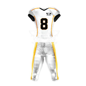 Uniforme de fútbol americano personalizado de alta calidad para adultos Estilo único con técnicas impresas Top para el equipo nacional de fútbol - Product Image 1