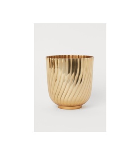 Vase à fleur en métal de qualité supérieure fait à la main Design moderne complexe couleur et logo personnalisés cadeau de décoration de table de mariage à la maison - Product Image 5