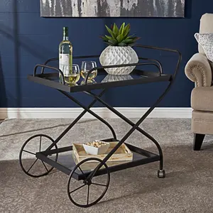 Carrito de Bebidas Premium Ecológico de Plástico Hecho a Mano para Hoteles, Diseño Personalizado, Estilo Americano, Seguro - Product Image 4