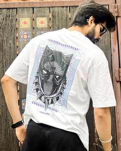 T-shirt pour homme à col rond 100% coton peigné décontracté à manches courtes avec motif personnalisé imprimé en sérigraphie logo bio lavé faible MOQ tricoté - Product Image 6