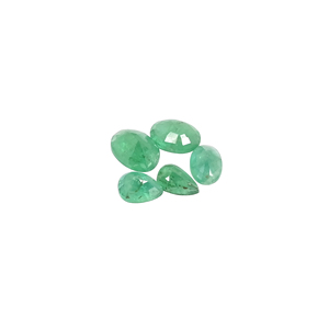 5 Pc Naturel Zambie Émeraude 7x4mm à 8x6mm Pierre Précieuse En Vrac 5.02 cts Mix Forme Lot Pour La Fabrication De Bijoux Pierre - Product Image 3