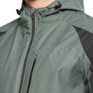 Chaqueta Cortavientos de Invierno de Nueva Llegada, Diseño Personalizado con Logotipo Frontal, Transpirable, de Secado Rápido, para Hombre, de Alta Calidad - Product Image 5