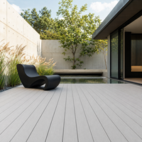 Unifloor Personnalisé Piscine Extérieure Wpc Capped Coextrusion Bois Plastique Composite Decking