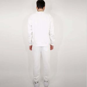 Chándal de lana con cuello redondo para hombre, suave y cómodo, ideal para actividades al aire libre y trajes de invierno - Product Image 2