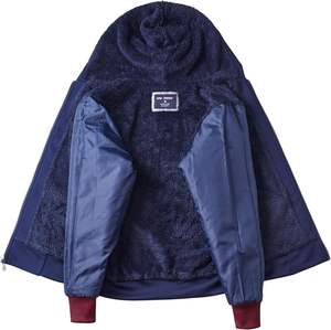 เสื้อมีฮู้ดโอเวอร์ไซส์ผ้าฝ้าย100% สีพื้น - Product Image 3