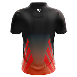 T-shirt de sport respirant en maille de haute qualité, personnalisable par sublimation, pour homme, OEM, été, séchage rapide, multicolore - Product Image 2