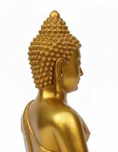 Elegant Brass Finished Lord Buddha Idol for Home Decor Peaceful <b>Religious</b> Figurine Offered at Competitive Factory Wholesale Rate - Product Image 5