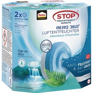 Aero 360 <b>Dehumidifier</b> with AHAWF Waterfall Freshness Pack 2 Tablets of 450g Each - Product Image 1