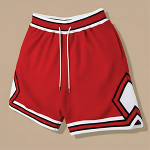 Pantalones Cortos Deportivos de Malla para Hombre, de Poliéster, con Logotipo Personalizado al por Mayor, de Secado Rápido, de 5 a 7 Pulgadas, Producto de Fabricante de Alta Calidad - Product Image 3