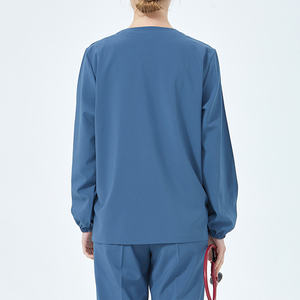 Uniformes Médicos de Enfermería 2025 con Logotipo Personalizado, Antiarrugas, Lavables, de Tela Suave, Uniformes de Hospital, Conjunto de Uniformes Médicos para Mujer - Product Image 3