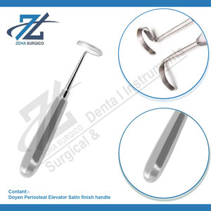 Doyen Haute Qualité 165mm Instruments Chirurgicaux Dentaires Côté Gauche Ascenseur Périosté Finition Satinée Ascenseur Costal En Acier Inoxydable - Product Image 3