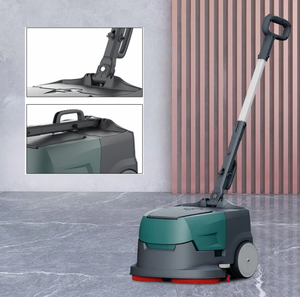 Tốt Nhất Phổ Biến Có Thể Gập Lại Tay Đẩy Mini Scrubber Máy Cho Ướt Và Khô Với Pin Cho Gạch & Cứng Sàn - Product Image 6