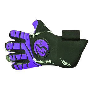 Windproof Waterproof Full Finger Thicken Leather Goalkeeper Gloves from Pakistan Customized Leather Goalkeeper Gloves - Product Image 1