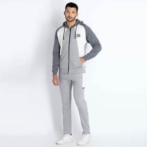 Survêtements d'hiver de haute qualité pour hommes Logo imprimé respirant coupe-vent écologique Ensemble grande taille confortable fabriqué en usine - Product Image 2