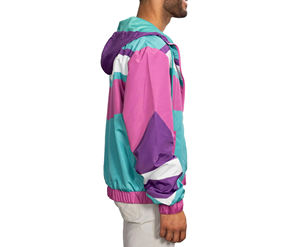 Chaqueta Impermeable Vintage para Hombre, Fabricada por el Fabricante Original, con Características Deportivas Personalizadas, Chaqueta de Nailon con Bloques de Color para Hombre - Product Image 6