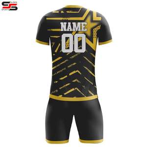 Personalizado 100% poliéster OEM servicio multicolor niños fútbol Jerseys fútbol Jersey desgaste chaleco unisex en venta al por mayor - Product Image 4