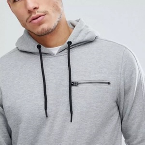 Sudaderas con capucha para hombre, jersey básico de algodón con forro polar personalizado, liso y teñido, al por mayor, el más vendido - Product Image 3