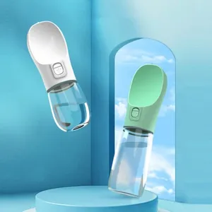 Botella de Agua Portátil para Mascotas con Tazón, Antiderrames, Bebedero de Viaje para Perros y Gatos - Product Image 1