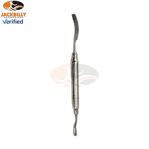 ตะไบกระดูกสำหรับผ่าตัดฟันเครื่องมือสไตล์มีดสองชั้นทำจากสเตนเลสสตีลเครื่องมือทางการแพทย์ที่ผ่านการรับรองโมลแบบแมนนวล - Product Image 6