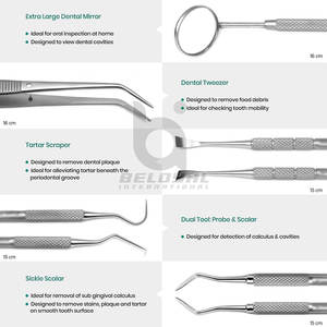 Kit de equivalencia dental Sistema completo de cirugía de implantes para un control preciso de profundidad y par Kit de equivalencia de implante dental - Product Image 2