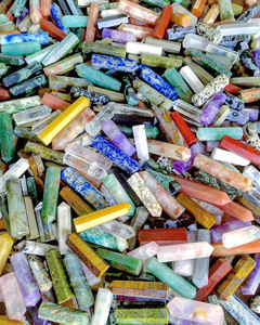 Natural Mix Pencil Point Gemstone Crystal Mix Color Pencil Gemstone Healing Gemstone Decoración del hogar para la decoración - Product Image 2