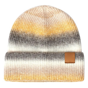 Gorros de Invierno de Algodón/Lana con Diseño Nuevo 2026, Precio Bajo, Servicio OEM, Precio al por Mayor, Gorros de Invierno Casuales con Jacquard - Product Image 1