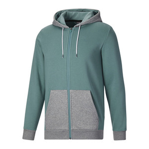 Superventas 450 GSM Winter Hoodie Street Wear Fleece Zipper up Hoodies Sudadera para hombres con tallas de EE. UU. - Product Image 1