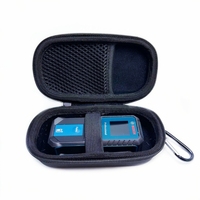 Casing Anti Air Polyester Klasik untuk Pengukur Jarak Laser, Charger Ponsel, Hard Disk, U Disk, Kabel Data, Headphone - Perlindungan Mini