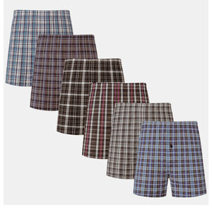 Boxer tissé pour hommes Sous-vêtements en coton pour adultes Boxer tissé pour homme 100% coton respirant Boxer pour hommes Confortable - Product Image 6