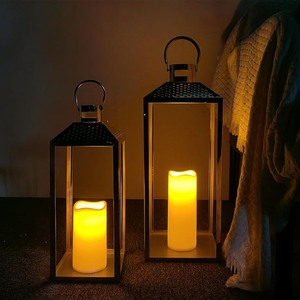 Elegance Home Decor Silverware Candle Holder <b>Christmas</b> Decor Metal Stainless Steel Hanging <b>Lantern</b> for Wedding Events Usage - Product Image 3