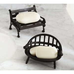 Jabonera de Hierro Forjado en Acabado Negro, Perfecta para Hoteles, Villas y Baños, Jabonera Artesanal - Product Image 6