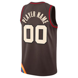 Maillot de basket-ball blanc américain respirant de haute qualité uniformes de basket-ball personnalisés maillot de basket-ball avec logo personnalisé - Product Image 4