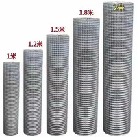 Grillage soudé en acier galvanisé à chaud Rongbang de haute qualité pour cages à oiseaux et lapins, clôture de ferme – Maille carrée robuste, ouverture 8 mm